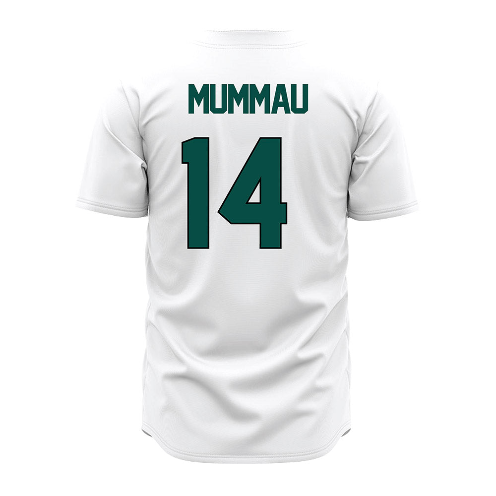 Jacksonville - NCAA Baseball : Sam Mummau - White Jersey-1