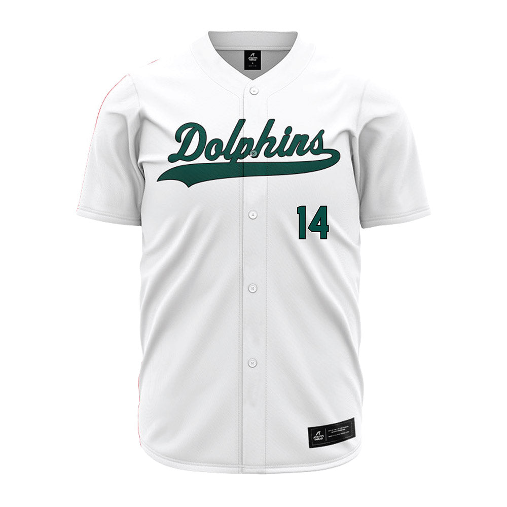 Jacksonville - NCAA Baseball : Sam Mummau - White Jersey-0