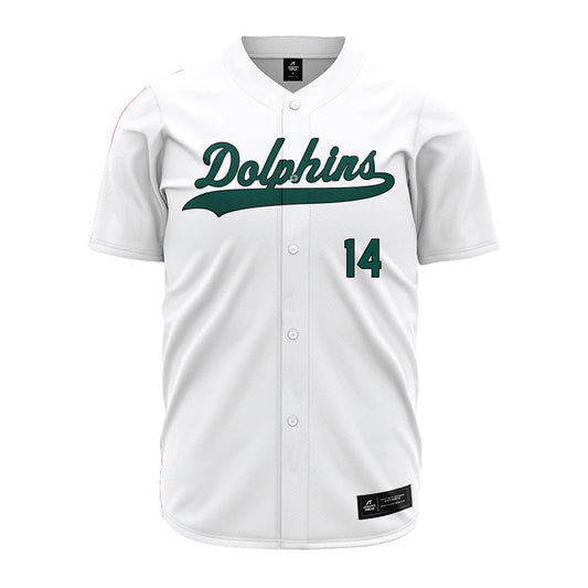 Jacksonville - NCAA Baseball : Sam Mummau - White Jersey-0
