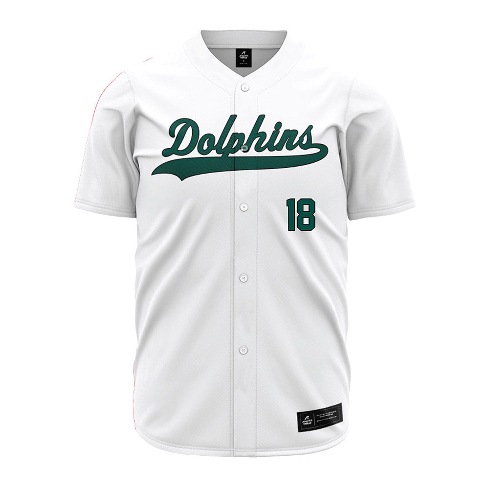 Jacksonville - NCAA Baseball : Alex Walsh - White Jersey-0