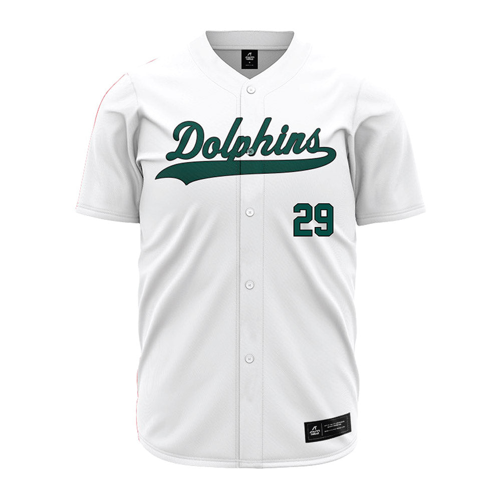Jacksonville - NCAA Baseball : Archer Ogbourne - White Jersey-0