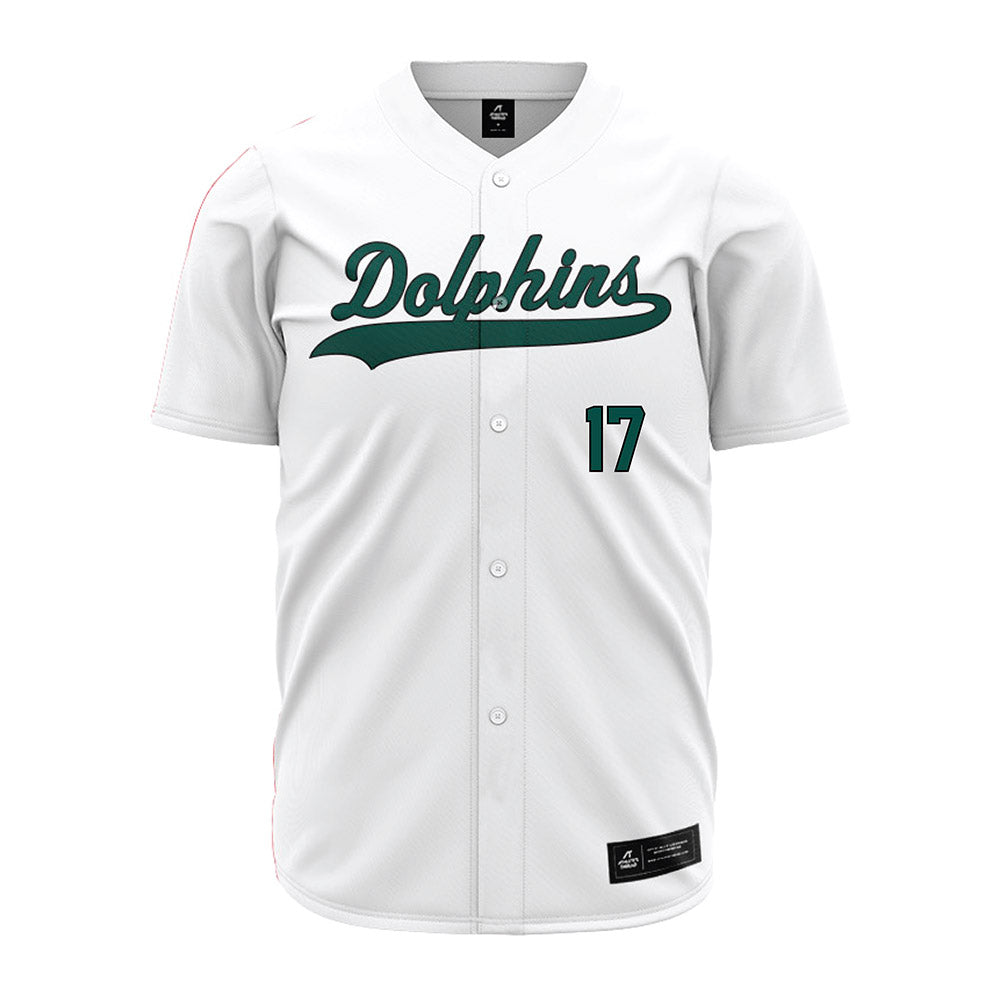 Jacksonville - NCAA Baseball : Sam Grunberg - White Jersey-0