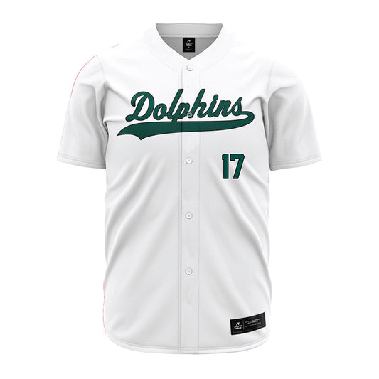 Jacksonville - NCAA Baseball : Sam Grunberg - White Jersey-0