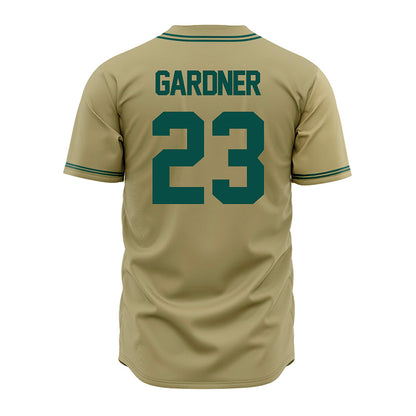 Jacksonville - NCAA Baseball : JJ Gardner - Gold Jersey-1