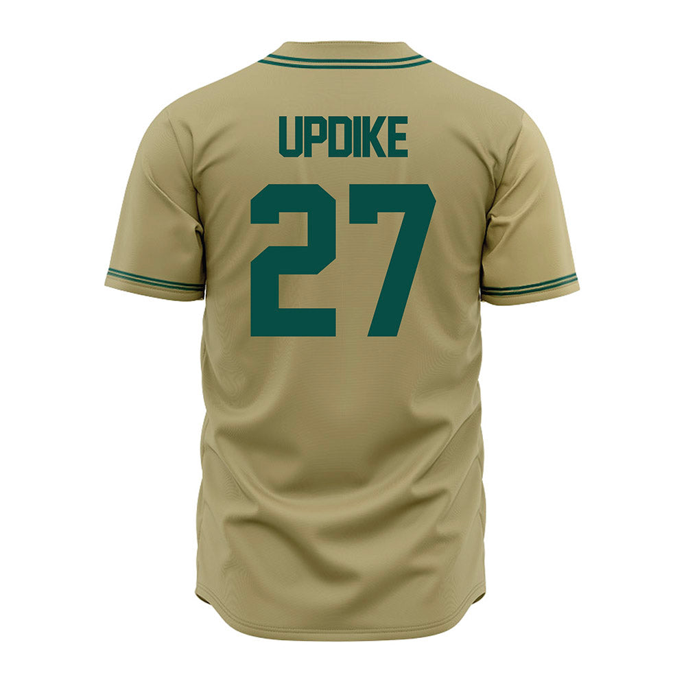 Jacksonville - NCAA Baseball : Scout Updike - Gold Jersey-1