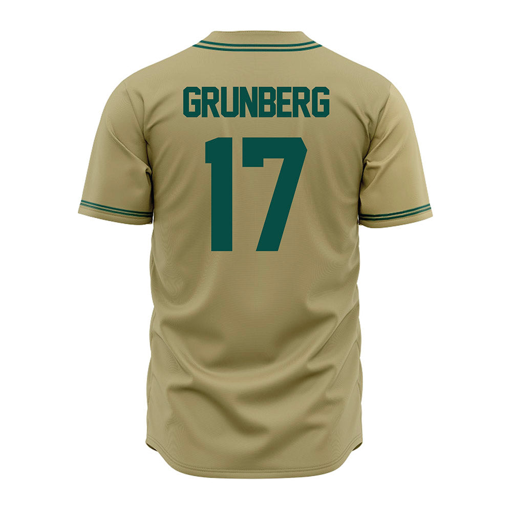Jacksonville - NCAA Baseball : Sam Grunberg - Gold Jersey-1
