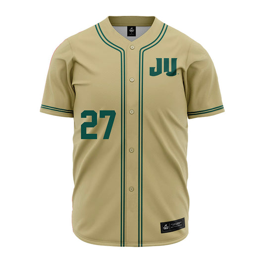 Jacksonville - NCAA Baseball : Scout Updike - Gold Jersey-0