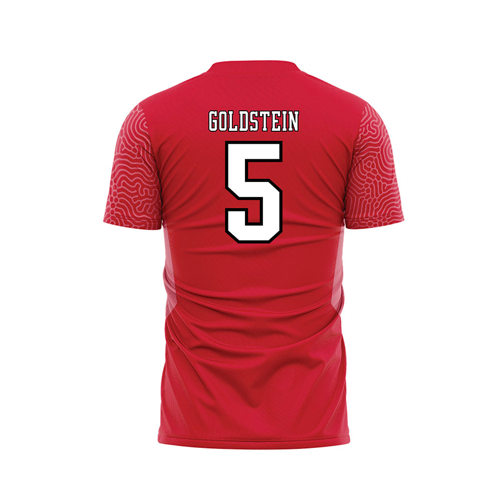 Youngstown State - NCAA Women's Soccer : Hayden Goldstein - Red Soccer Jersey-1