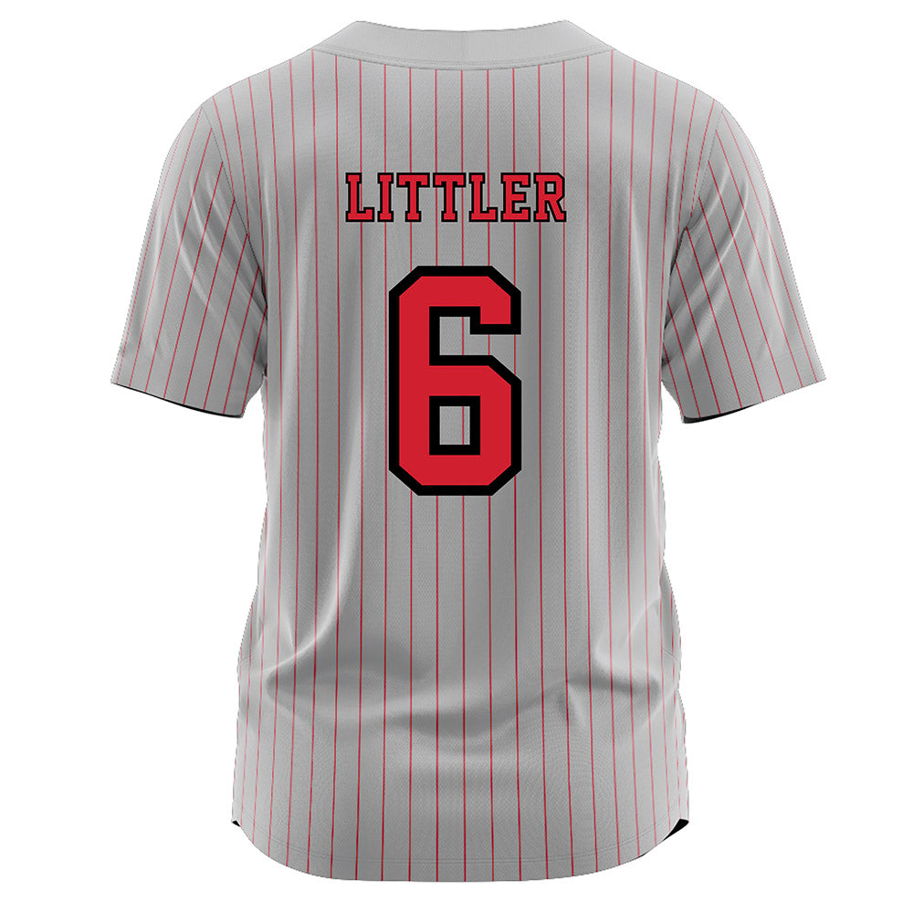 Youngstown State - NCAA Softball : Macy Littler - Grey Jersey-1