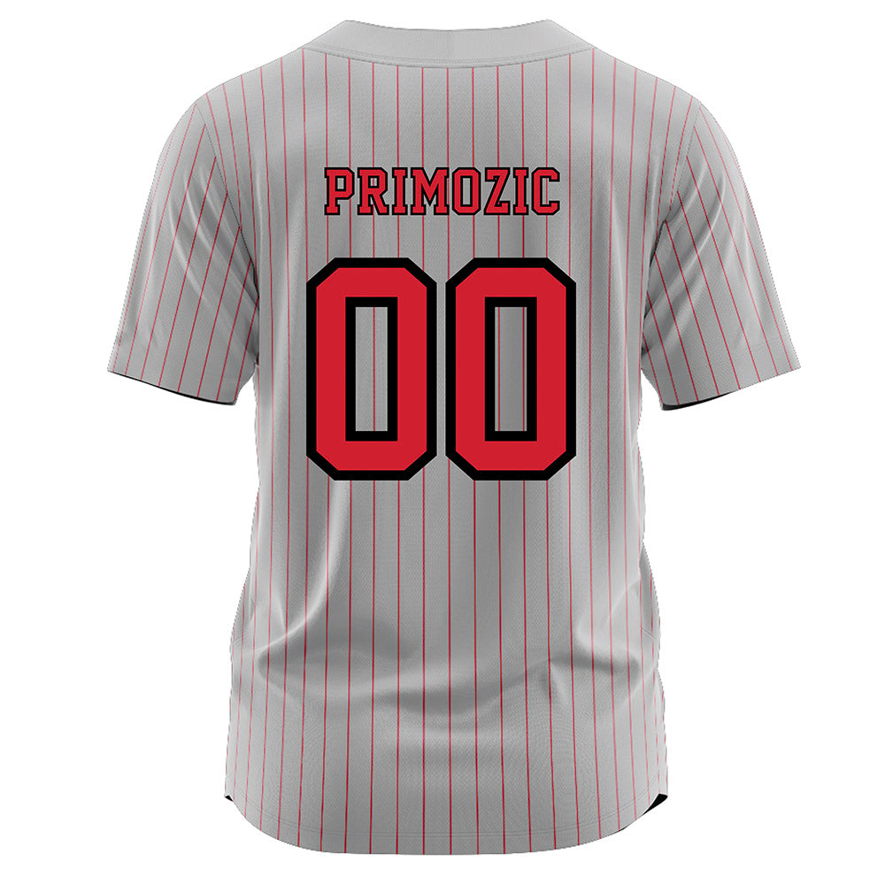 Youngstown State - NCAA Softball : Elaina Primozic - Grey Jersey-1