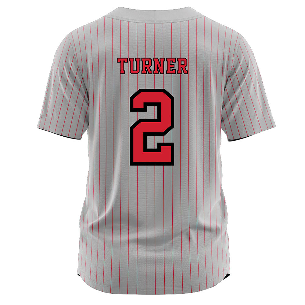 Youngstown State - NCAA Softball : Tai Turner - Grey Jersey-1