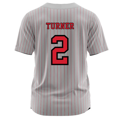 Youngstown State - NCAA Softball : Tai Turner - Grey Jersey-1
