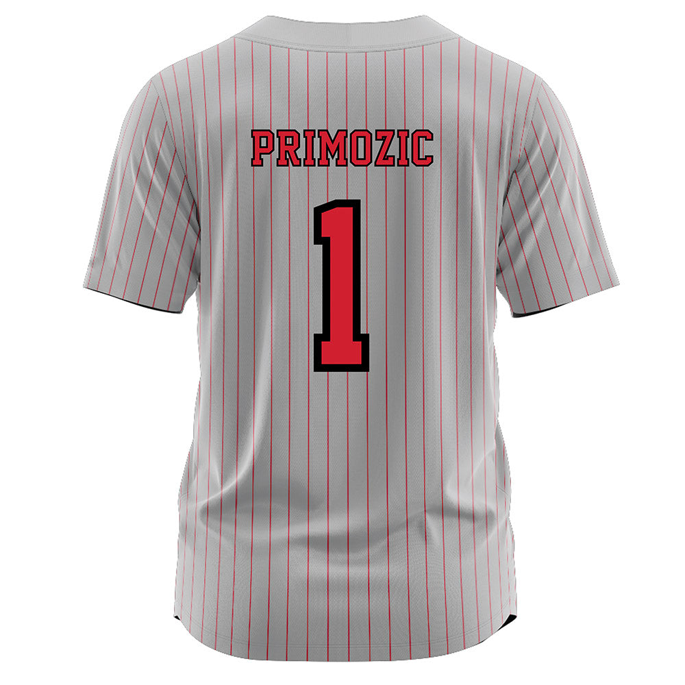 Youngstown State - NCAA Softball : Elaina Primozic - Grey Jersey-1