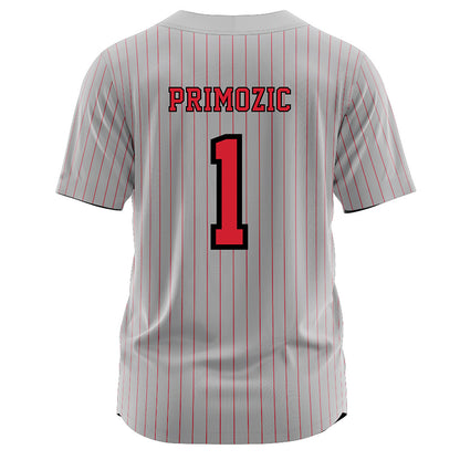 Youngstown State - NCAA Softball : Elaina Primozic - Grey Jersey-1