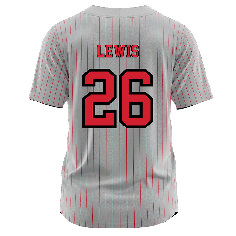 Youngstown State - NCAA Softball : Katelynn Lewis - Grey Jersey-1