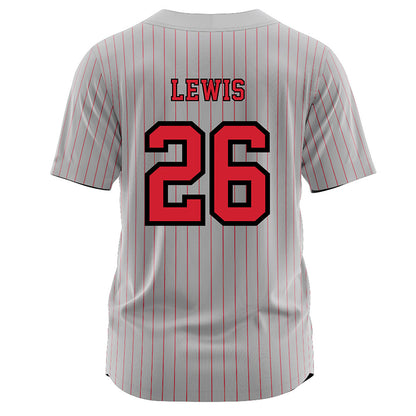 Youngstown State - NCAA Softball : Katelynn Lewis - Grey Jersey-1