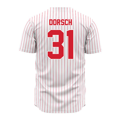 Youngstown State - NCAA Baseball : Aidan Dorsch - Pinstripe Jersey-1