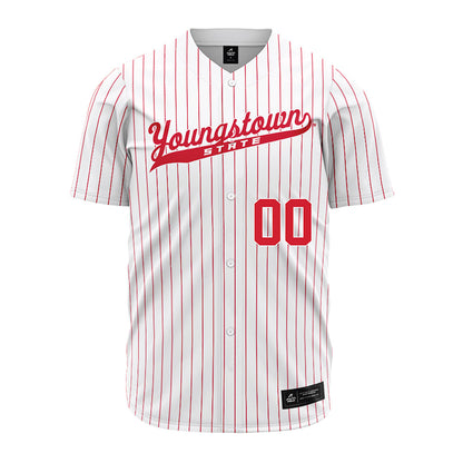 Youngstown State - NCAA Baseball : Bo Davis - Pinstripe Jersey-0