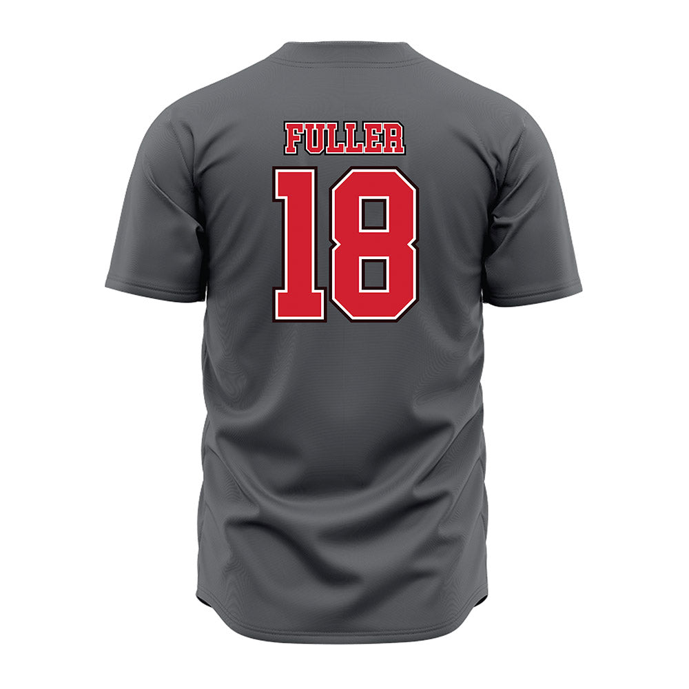 Youngstown State - NCAA Baseball : Evan Fuller - Grey Jersey-1