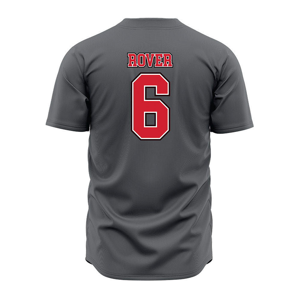 Youngstown State - NCAA Baseball : Tommy Rover - Grey Jersey-1