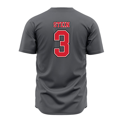 Youngstown State - NCAA Baseball : Bowman Stein - Grey Jersey-1