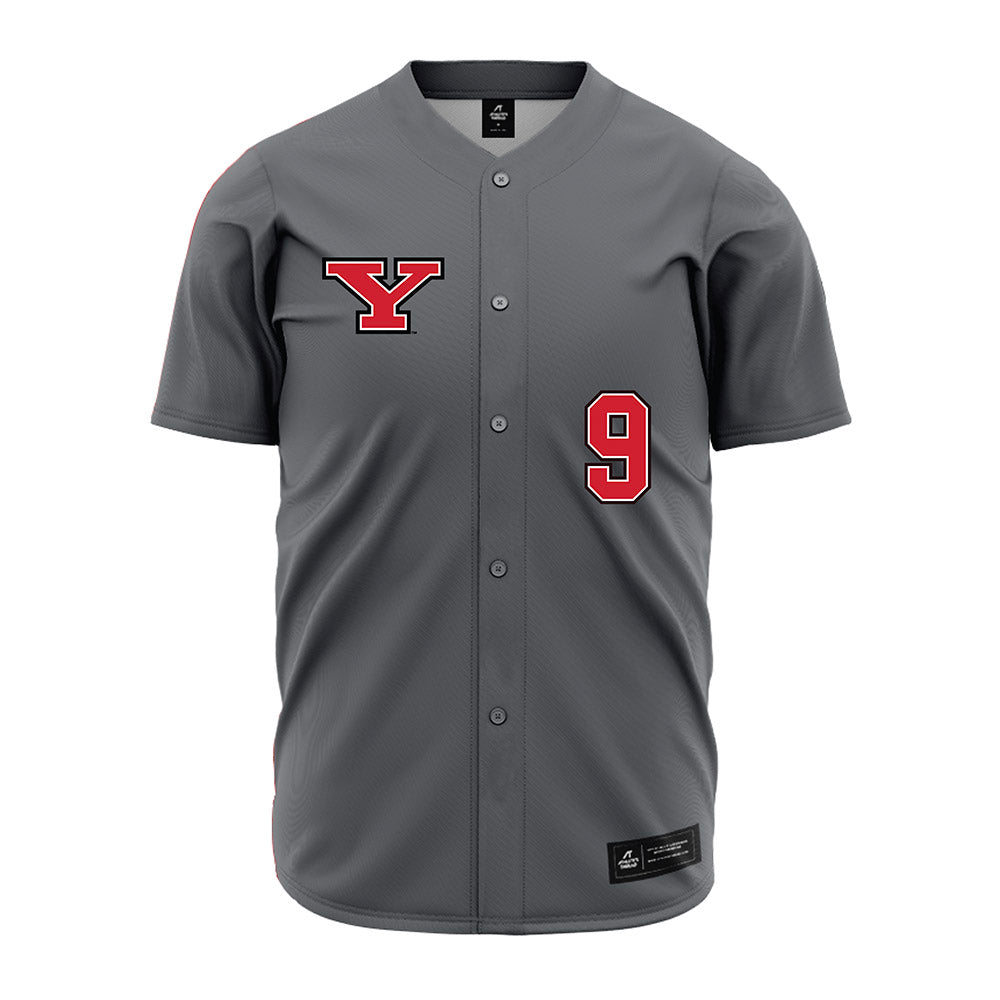 Youngstown State - NCAA Baseball : Kyan Sims - Grey Jersey-0