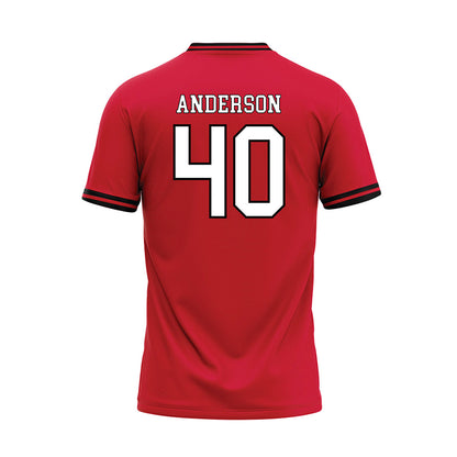 Youngstown State - NCAA Baseball : Brandin Anderson - Red Jersey-1