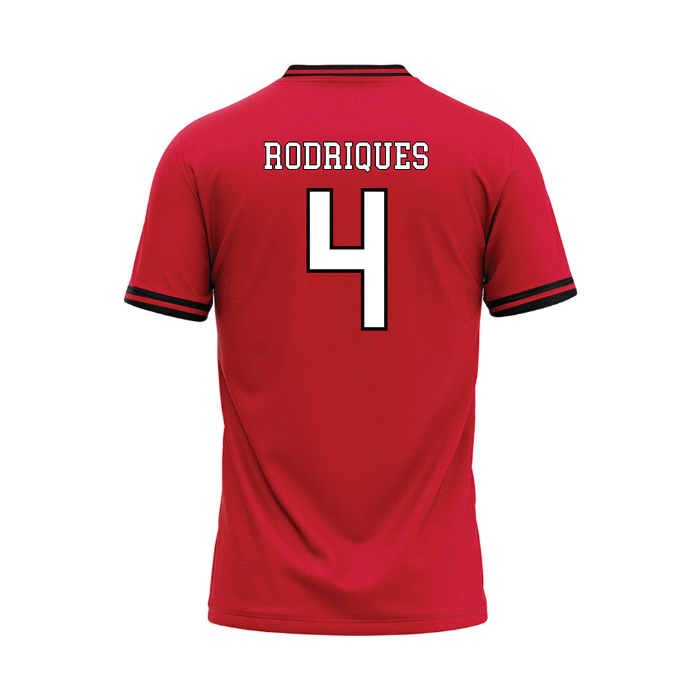 Youngstown State - NCAA Baseball : Michael Rodriques - Red Jersey-1