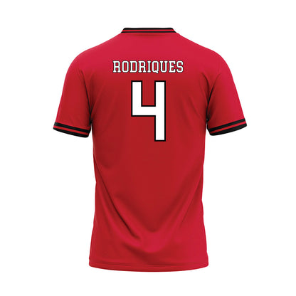 Youngstown State - NCAA Baseball : Michael Rodriques - Red Jersey-1