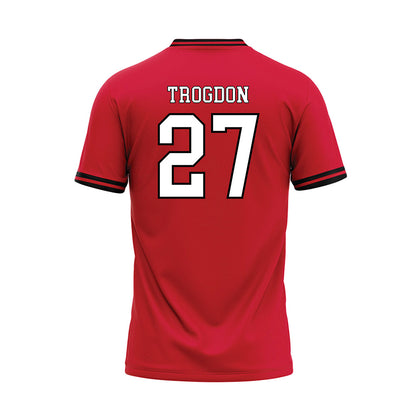 Youngstown State - NCAA Baseball : Brayden Trogdon - Red Jersey-1