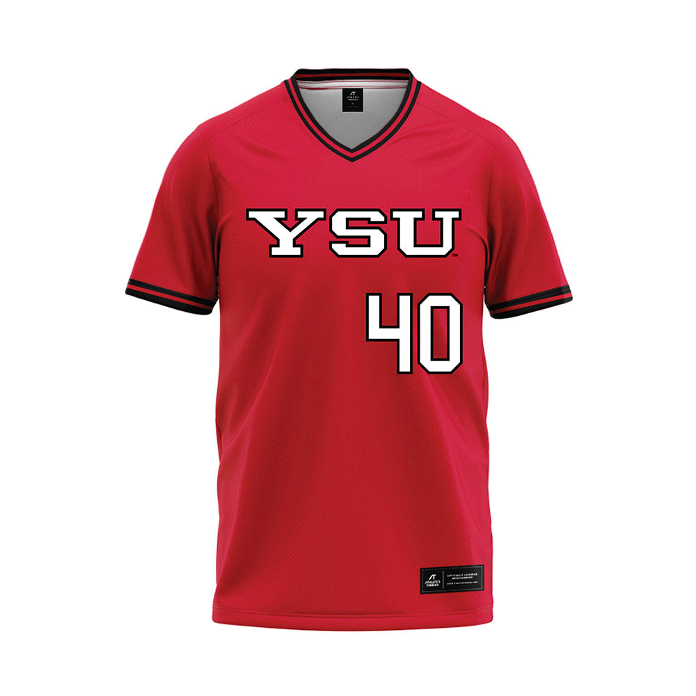 Youngstown State - NCAA Baseball : Brandin Anderson - Red Jersey-0