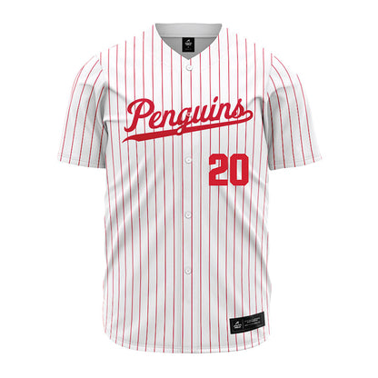 Youngstown State - NCAA Baseball : Jake Ferretti - Pinstripe Jersey-0