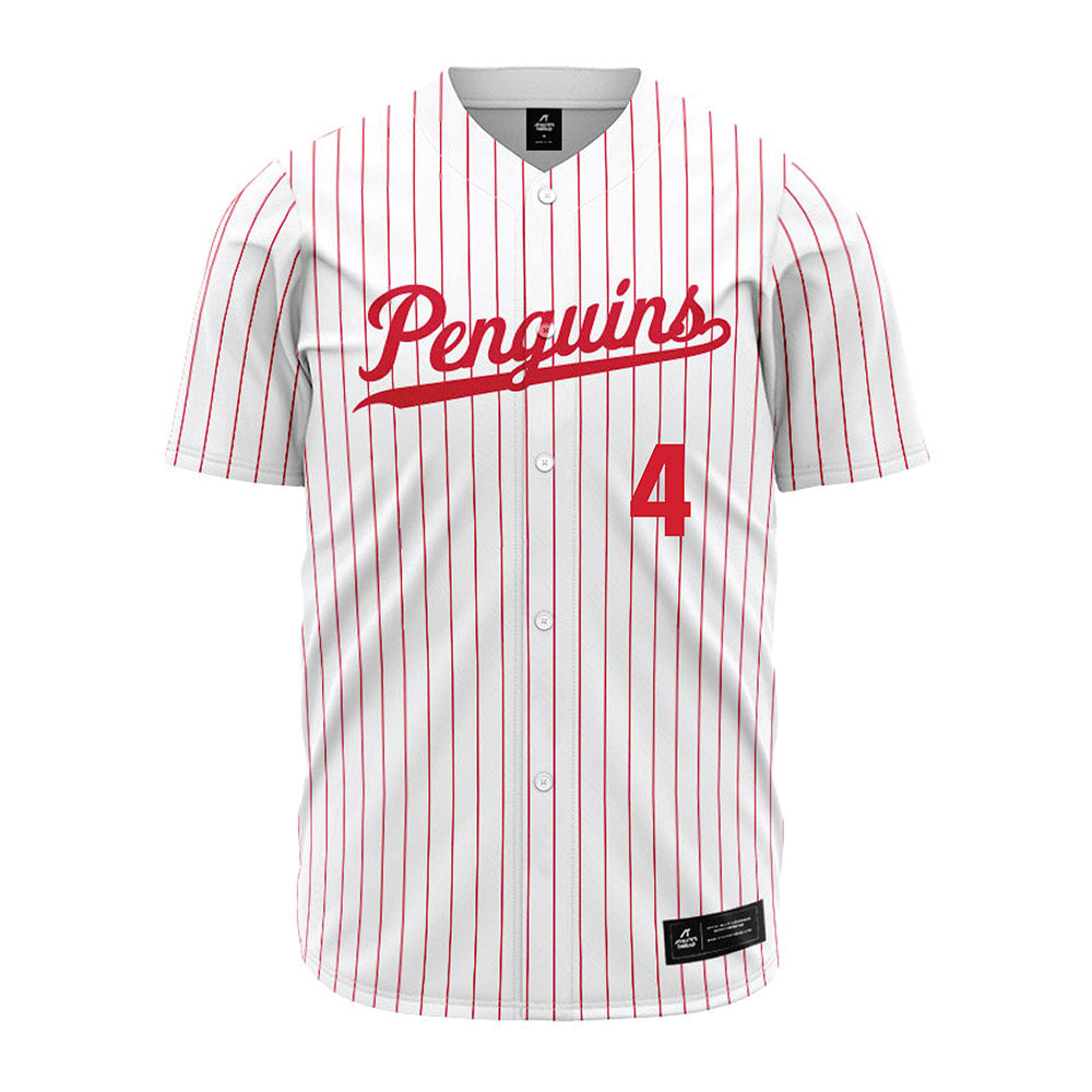 Youngstown State - NCAA Baseball : Michael Rodriques - Pinstripe Jersey-0