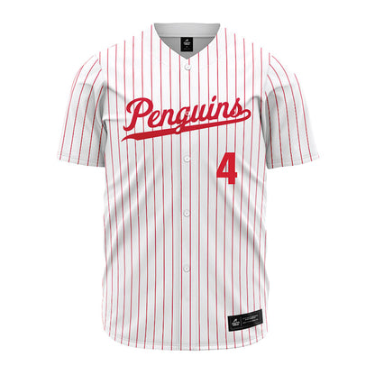 Youngstown State - NCAA Baseball : Michael Rodriques - Pinstripe Jersey-0