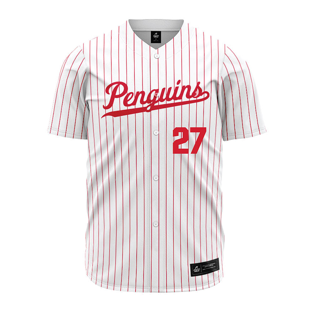 Youngstown State - NCAA Baseball : Brayden Trogdon - Pinstripe Jersey-0