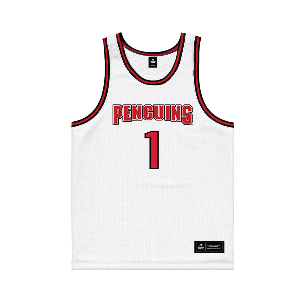 Youngstown State - NCAA Men's Basketball : Cam Polak - White Basketball Jersey-0