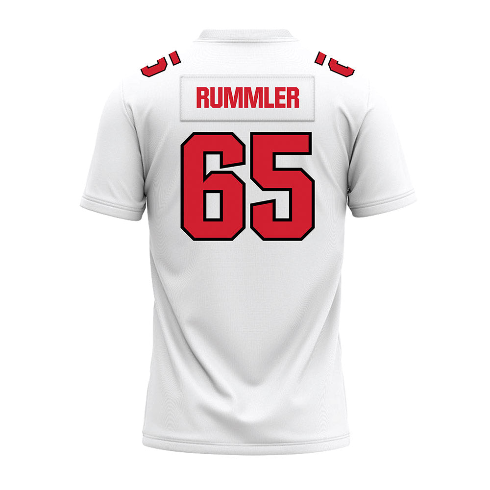 Youngstown State - NCAA Football : Brody Rummler - White Premium Football Jersey-1