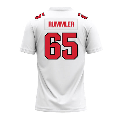 Youngstown State - NCAA Football : Brody Rummler - White Premium Football Jersey-1