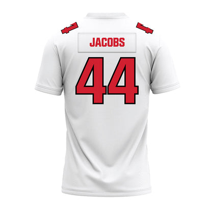 Youngstown State - NCAA Football : Parker Jacobs - White Premium Football Jersey-1