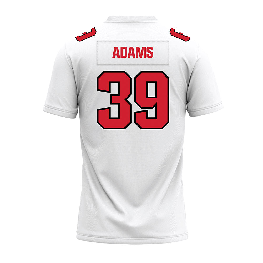 Youngstown State - NCAA Football : Braylen Adams - White Premium Football Jersey-1