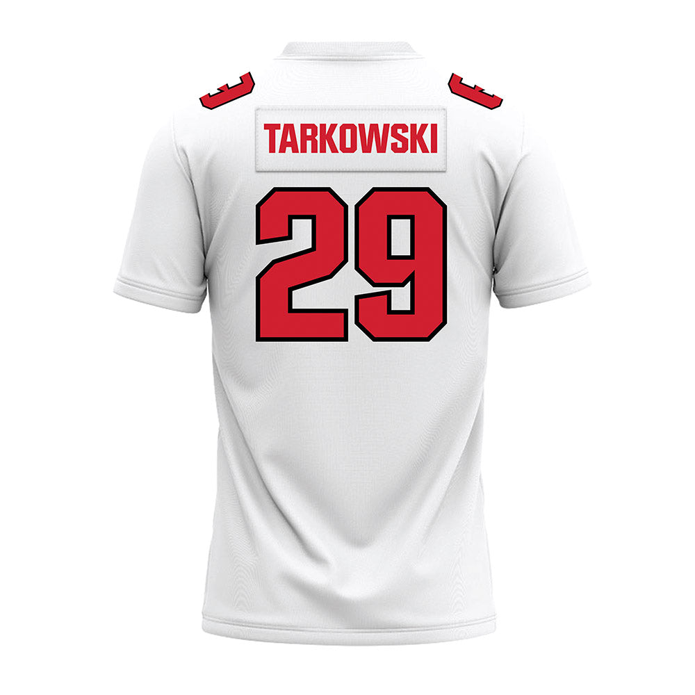 Youngstown State - NCAA Football : Jack Tarkowski - White Premium Football Jersey-1