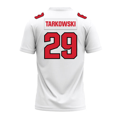 Youngstown State - NCAA Football : Jack Tarkowski - White Premium Football Jersey-1
