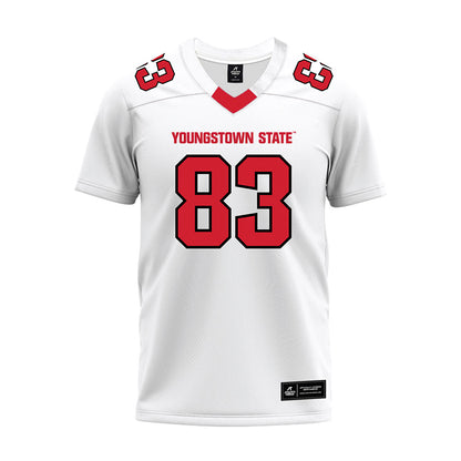 Youngstown State - NCAA Football : anthony fuline - White Premium Football Jersey-0
