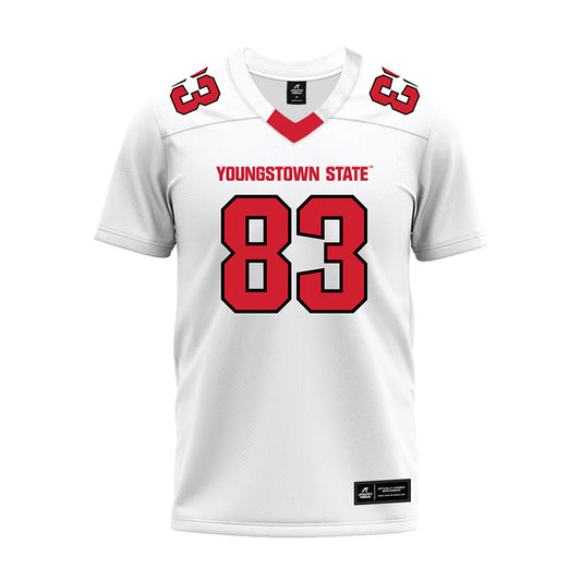 Youngstown State - NCAA Football : anthony fuline - White Premium Football Jersey-0