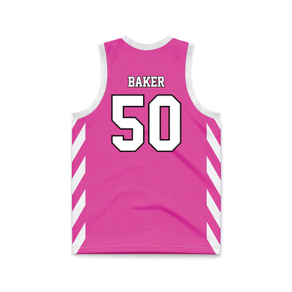 Youngstown State - NCAA Women's Basketball : Sarah Baker - Pink Basketball Jersey-1