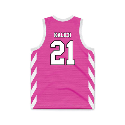 Youngstown State - NCAA Women's Basketball : Mia Kalich - Pink Basketball Jersey-1