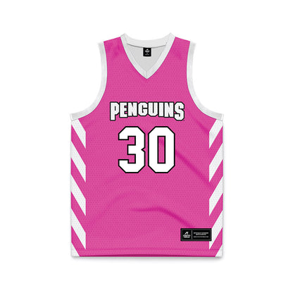 Youngstown State - NCAA Women's Basketball : Kaitlyn Turinsky - Pink Basketball Jersey-0