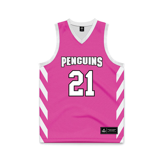 Youngstown State - NCAA Women's Basketball : Mia Kalich - Pink Basketball Jersey-0