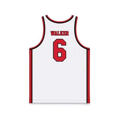 Youngstown State - NCAA Women's Basketball : Gemma Walker - White Basketball Jersey-1