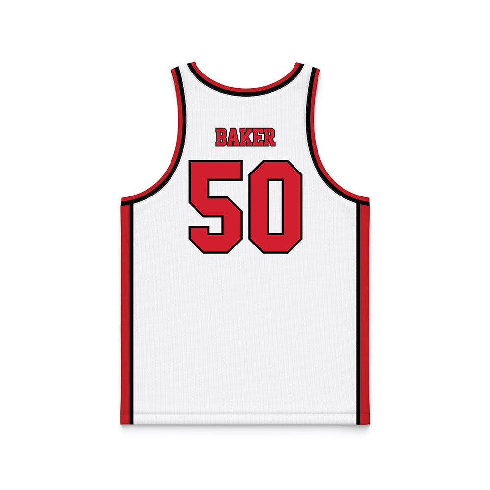 Youngstown State - NCAA Women's Basketball : Sarah Baker - White Basketball Jersey-1